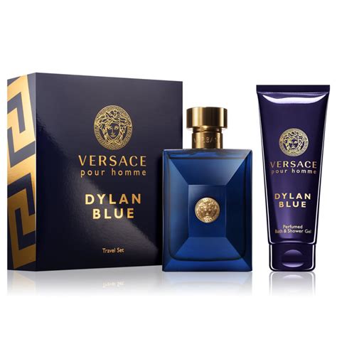 VERSACE DYLAN BLUE SET 100ML/TOTE 